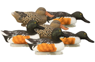 Image of Higdon Outdoors Standard Shoveler Pack, Multi Color, Foam Filled, 6 Pack, 19963