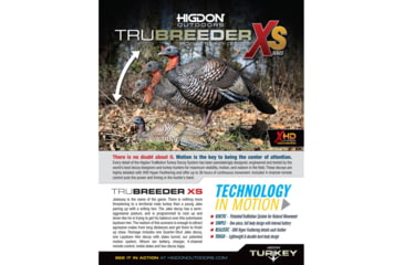 Image of Higdon Outdoors XS TruBreeder Motion Breeding Pair Turkey Decoys, Lit Bat and Remote, 63178