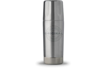 Image of High Camp Flasks Custom Engraved Torch Flask, Stainless Steel, 6oz, c1139