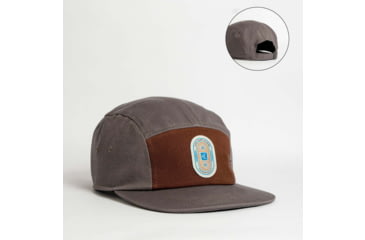 Image of High Camp Flasks High Camp Hat, 5-Panel, Brown, One Size, HCFHAT-BR