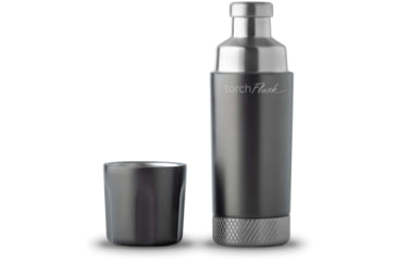 Image of High Camp Flasks Torch Flask, Gunmetal, 9oz, 2138g