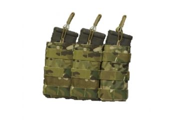 Image of High Ground Gear 5.56 Side-by-Side Mag Pouch, Triple, Multi-Cam, HG-7997-1