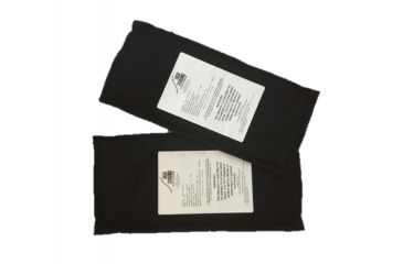 Image of High Ground Gear AFCT3A, 5X12 Cummerbund Inserts, NIJ 0101.06, Set, Black, HG-AFCT3A-525-5X12-CMBD