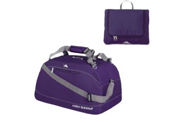 Image of High Sierra 24 In Pack-N-Go Duffel, Deep Purple, 24.0inx 13.0inx 11.5in, 53608-3672