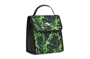 Image of High Sierra Classic Lunch Kit, Lime Fire/Black, 9.5inx 8inx 5.5in, 105184-7059