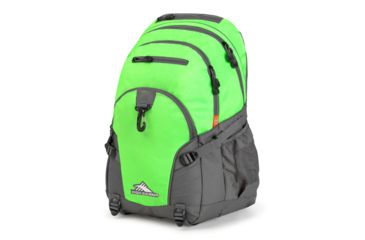 Image of High Sierra Loop Backpack, Lime/Slate, 19inx 13.5inx 8.5in, 53646-4962