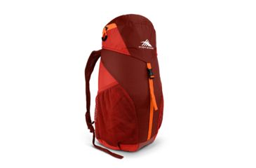 Image of High Sierra Pack-N-Go 2 20L Sport Backpack, Brick Red/Carmine/Red Line, 18.5inx 10.0inx 8.5in, 63908-4417