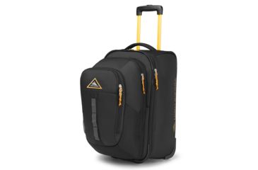 Image of High Sierra Pathway Series Carry On W/Zip-Off Backpack, Black/Gold, 21inx 8..5inx 14in, 112502-2693