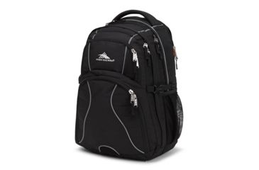 Image of High Sierra Swerve Laptop Backpack, Black, 19inx 13inx 8in, 53665-1041