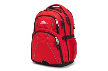 Image of High Sierra Swerve Laptop Backpack, Crimson/Black, 19inx 13inx 8in, 53665-0924