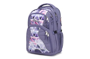 Image of High Sierra Swerve Laptop Backpack, Purple Smoke/Dreamscape, 19inx 13inx 8in, 53665-6777