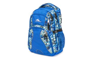 Image of High Sierra Swerve Laptop Backpack, Python/Vivid Blue/Black, 19inx 13inx 8in, 53665-4974