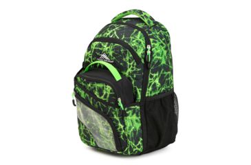 Image of High Sierra Wiggie Lunch Kit Backpack, Lime Fire/Black/Lime, 17.5inx 11.5inx 7in, 105187-6757