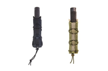 Image of High Speed Gear Belt Mounted Extended Pistol Taco Pouch, Black, LE Blue, Olive Drab