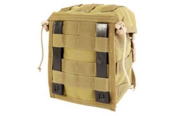 Image of High Speed Gear HSGI Canteen 2QT Carrier Pouch, Molle/Pals, Coyote Brown, 12CP00CB