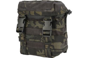 Image of High Speed Gear HSGI Canteen 2QT MOLLE Pouch, MultiCam Black, 12CP00MB