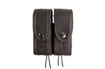 Image of High Speed Gear HSGI Duty Double Pistol Taco Covered U-Mount Pouch, Black, 41PTC2BK