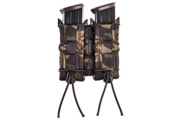 Image of High Speed Gear HSGI Double Pistol Taco MOLLE Pouch, MultiCam Black, 11PT02MB
