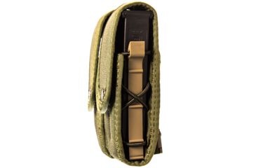 Image of High Speed Gear HSGI Duty Double TACO-Covered Plus Adaptable Pistol Pouch, Wolf Gray, 41PX12WG