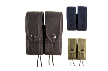 Image of High Speed Gear Duty Double Pistol TACO Covered Univ Mount, Black, Coyote Brown, LE Blue, Olive Drab