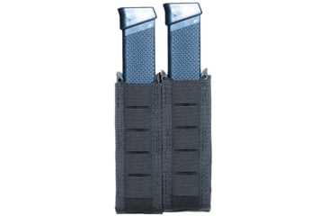 Image of High Speed Gear Duty Double Taco Pistol Magazine Pouch - Extended, Black, 41EX02BK