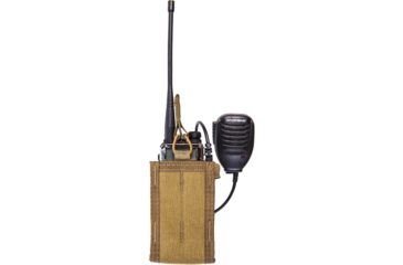 Image of High Speed Gear Duty Mini M.A.C. Taco Radio Holder, Coyote Brown, 41MA01CB