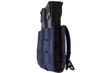 Image of High Speed Gear Duty Pistol TACO - Triple Pistol Magazine Pouch w/ Universal Mount, LE Blue, 6.5"L x 1.25"W x 4"H, 41PT03LE