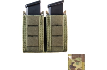Image of High Speed Gear HSGI Duty Double Pistol Taco U-Mount Pouch, MultiCam, 41PT02MC
