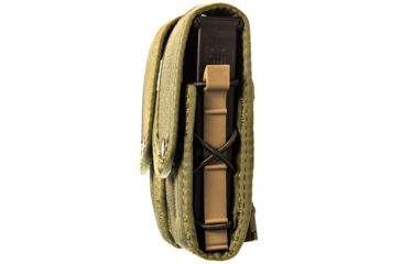 Image of High Speed Gear Duty Double Taco Covered Pistol Pouch w/ Rifle U-Mount, Olive Drab, 41TPC2OD