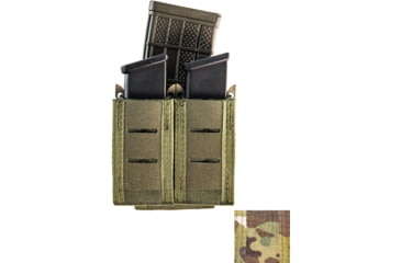 Image of High Speed Gear HSGI Duty Staggered Double Pistol Taco w/Rifle U-Mount, MultiCam, 41TP02MC