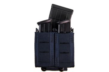 Image of High Speed Gear HSGI Duty Staggered Double Pistol Taco w/Rifle U-Mount, LE Blue, 41TP02LE