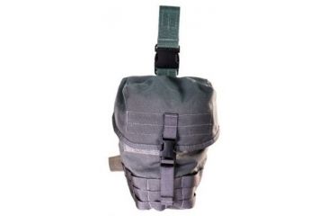 Image of High Speed Gear HSGI V2 Gas Mask Pouch, Wolf Gray, 12GM01WG