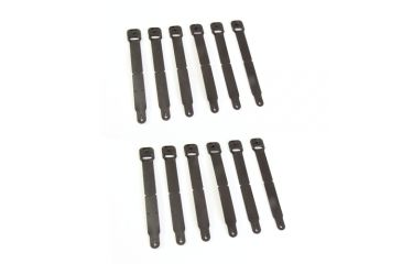 Image of High Speed Gear HSGI HSG Pouch Long Clip, Short, Black, 100 Pack, 91SCBUBK