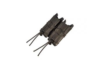 Image of High Speed Gear HSGI Double Pistol Taco MOLLE Pouch, Black, 11PT02BK