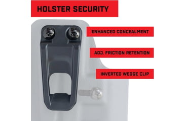 Image of Crucial Concealment 1399 UNIVERSAL LIGHT HOLSTER BLK