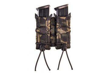 Image of High Speed Gear HSGI Double Taco Pistol Magazine Pouch, MultiCam Black, 13PT12MB