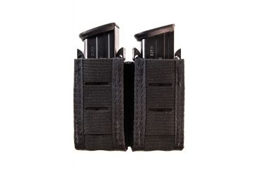 Image of High Speed Gear HSGI Duty Double Pistol Taco U-Mount Pouch, Black, 41PT02BK