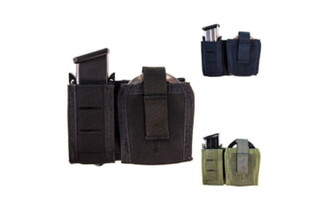 Image of High Speed Gear HSGI Duty LEO Platform MOLLE Pouch, Black, Coyote Brown, LE Blue, Olive Drab