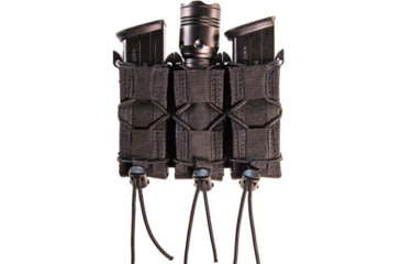 Image of High Speed Gear HSGI Triple Pistol Taco MOLLE Mag Pouch, Black, 11PT03BK
