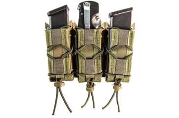 Image of High Speed Gear HSGI Triple Pistol Taco MOLLE Mag Pouch, Olive Drab, 11PT03OD