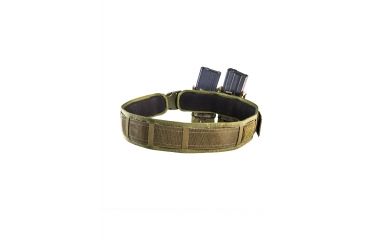 Image of High Speed Gear HSGI LASER Duty-Grip Padded Belt-L, Olive Drab, 42 in end to end, 33DG02OD