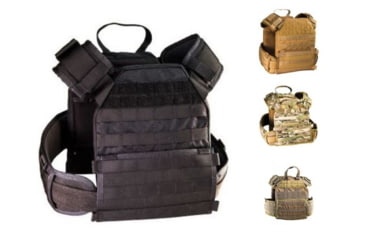 Image of High Speed Gear HSGI MPC Modular Plate Carrier Bravo, Black, Coyote Brown, MultiCam, Olive Drab