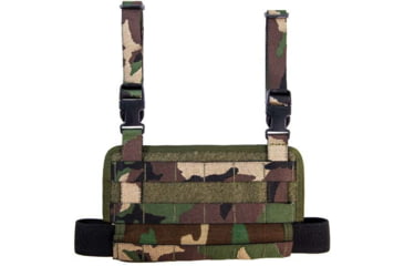 Image of High Speed Gear HSGI Padded Leg Panel, Woodland Camo, 20MDL1WC