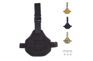 Image of High Speed Gear HSGI Single Point Drop Leg Panel, Black, Coyote Brown, LE Blue, MultiCam, MultiCam BK, Olive Drab