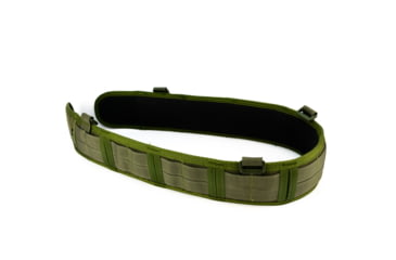 Image of High Speed Gear HSGI Slim Grip Padded Belt Slotted, Large, Olive Drab, 33SPB2OD