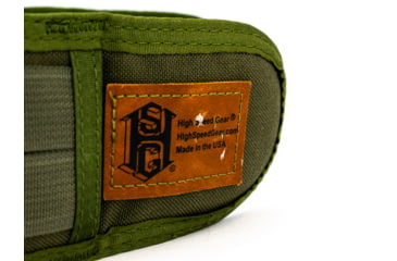 Image of High Speed Gear HSGI Slim Grip Padded Belt Slotted, Large, Olive Drab, 33SPB2OD