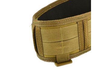 Image of High Speed Gear HSGI Slim Grip Padded Belt Slotted, Medium, Coyote Brown, 33SPB1CB