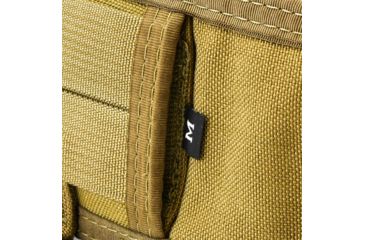 Image of High Speed Gear HSGI Slim Grip Padded Belt Slotted, Medium, Coyote Brown, 33SPB1CB