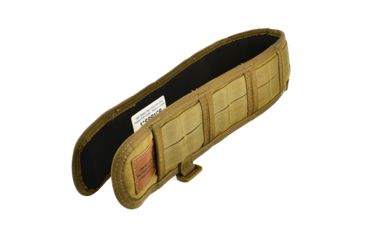 Image of High Speed Gear HSGI Slim Grip Padded Belt Slotted, Medium, Coyote Brown, 33SPB1CB