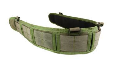Image of High Speed Gear HSGI Slim Grip Padded Belt Slotted, Medium, Olive Drab, 33SPB1OD